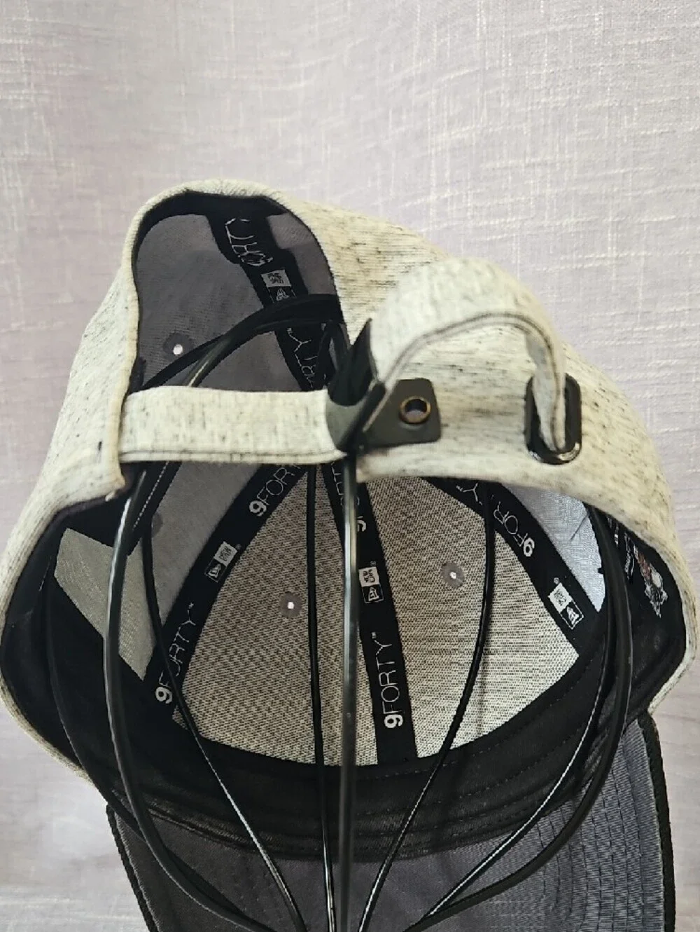 Harley-Davidson Heather Gray & Black Wing Emblem Cap